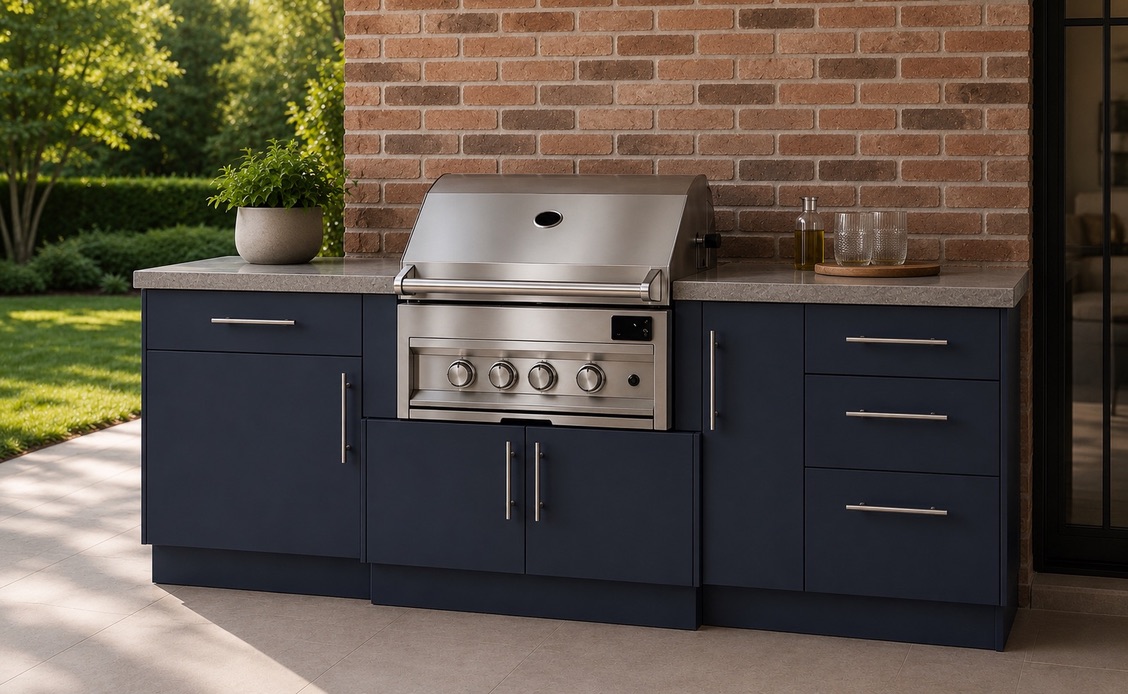 HDPE outdoor kitchen