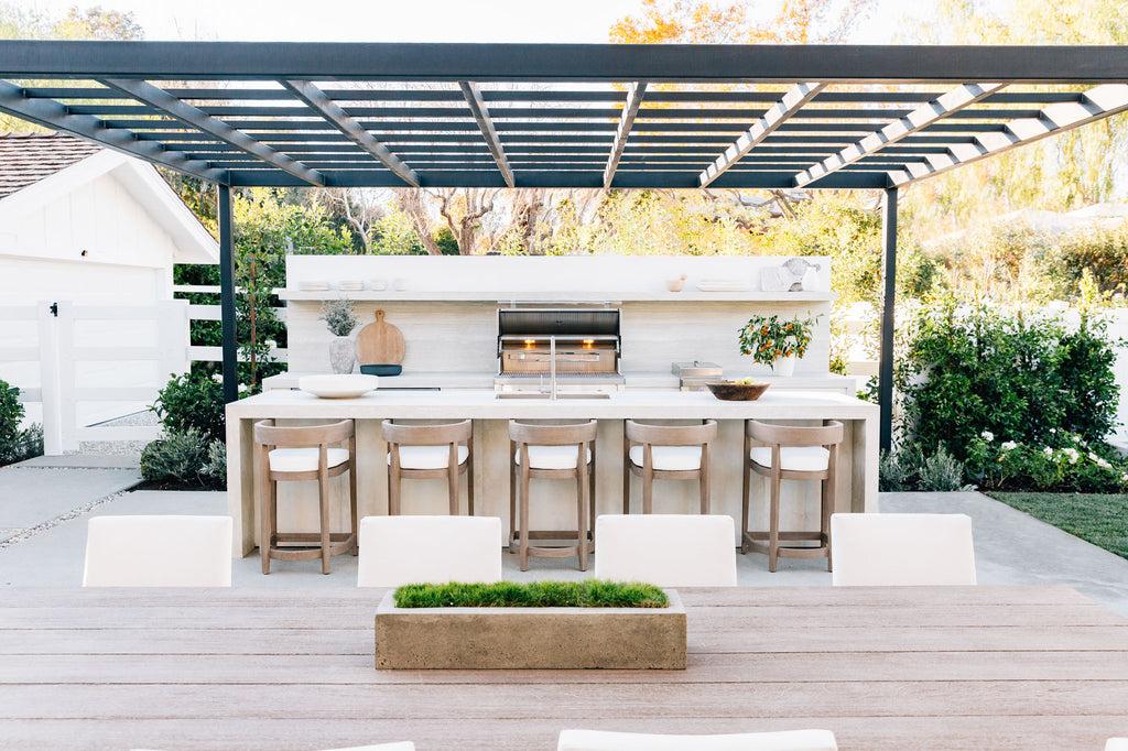 HDPE outdoor kitchen